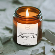 Load image into Gallery viewer, Henry VIII Candle, Funny History Gifts