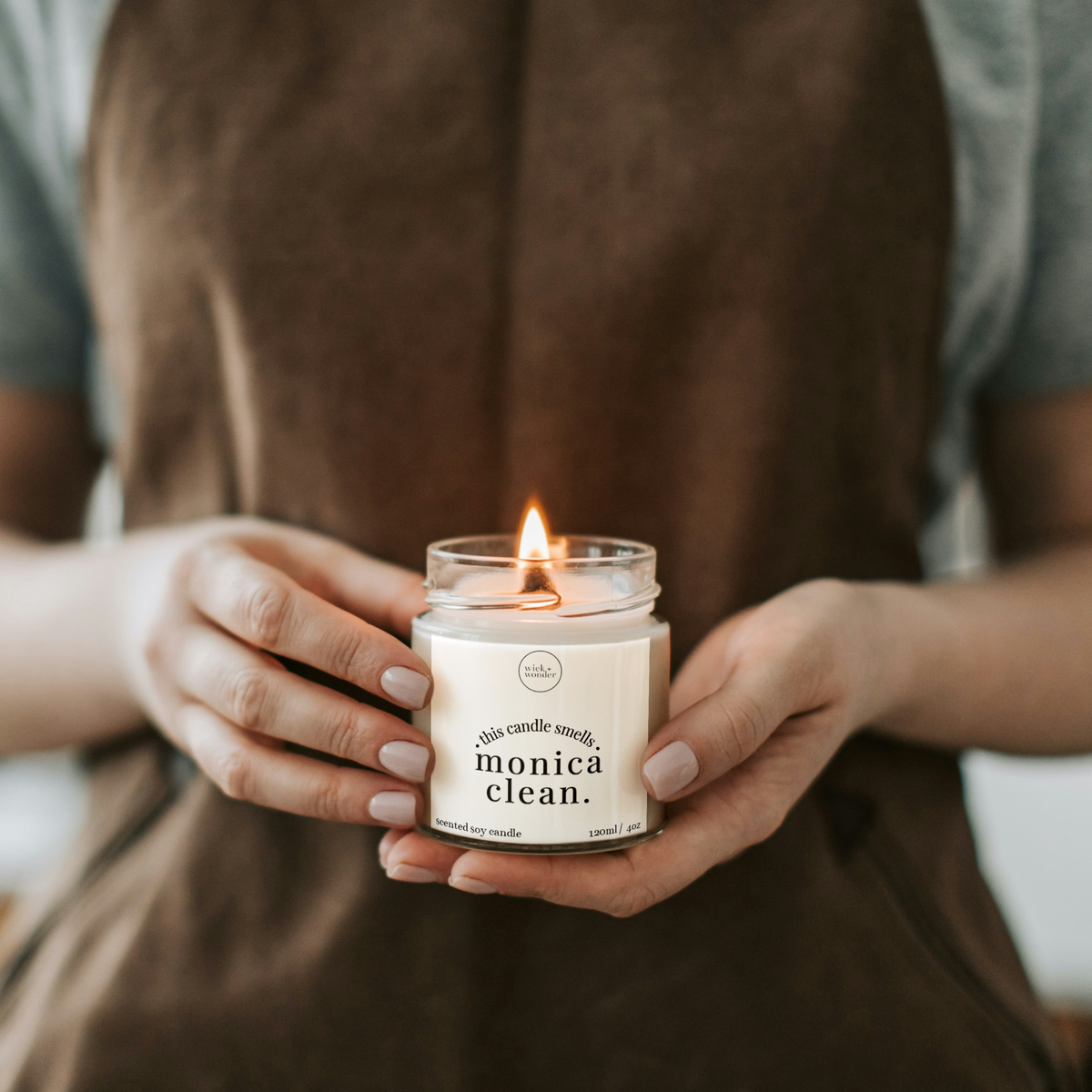 Monica Clean Candle, Friends TV Show Gifts