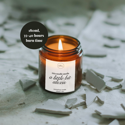 A Little Bit Alexis Candle, Schitts Creek Candle Gifts