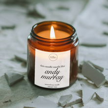 Load image into Gallery viewer, Andy Murray Candle, Funny Tennis Gifts