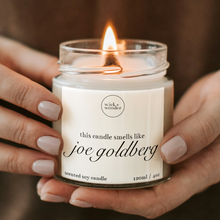 Load image into Gallery viewer, Smells Like Joe Goldberg Candle, You TV Show Gifts