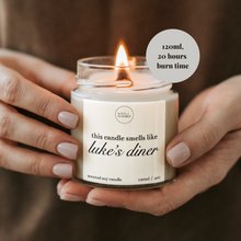 Load image into Gallery viewer, Luke's Diner Candle, Gilmore Girls Gifts, Gilmore Girls Candle