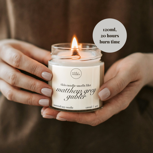 Matthew Gray Gubler Candle, Criminal Minds Gifts