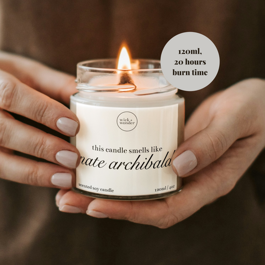 Smells Like Nate Archibald Candle, Gossip Girl Gifts