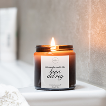 Load image into Gallery viewer, Smells Like Lana Del Rey Candle, Gift For Lana Del Rey Fans