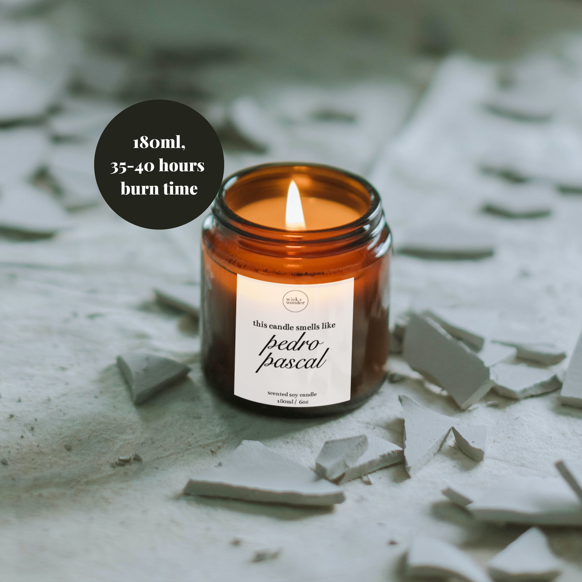 Smells Like Pedro Pascal Candle, Celebrity Candles