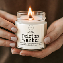 Load image into Gallery viewer, Peleton Wanker Candle, Spin Class Gifts