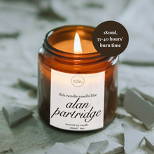 Load image into Gallery viewer, Alan Partridge Candle, Steeve Coogan Gifts