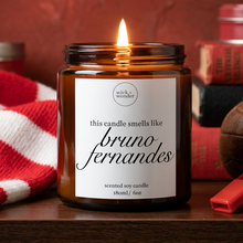 Load image into Gallery viewer, Man United Gift Idea, Bruno Fernandes Candle