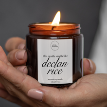 Load image into Gallery viewer, Declan Rice Candle, Arsenal Gifts