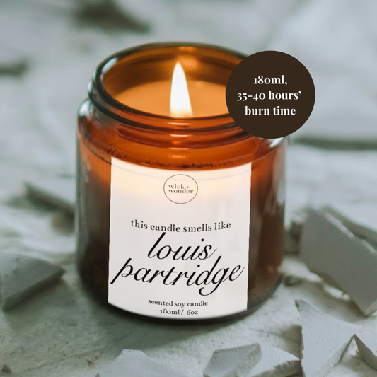 Louis Partridge Candle, House Of Guinness Gifts