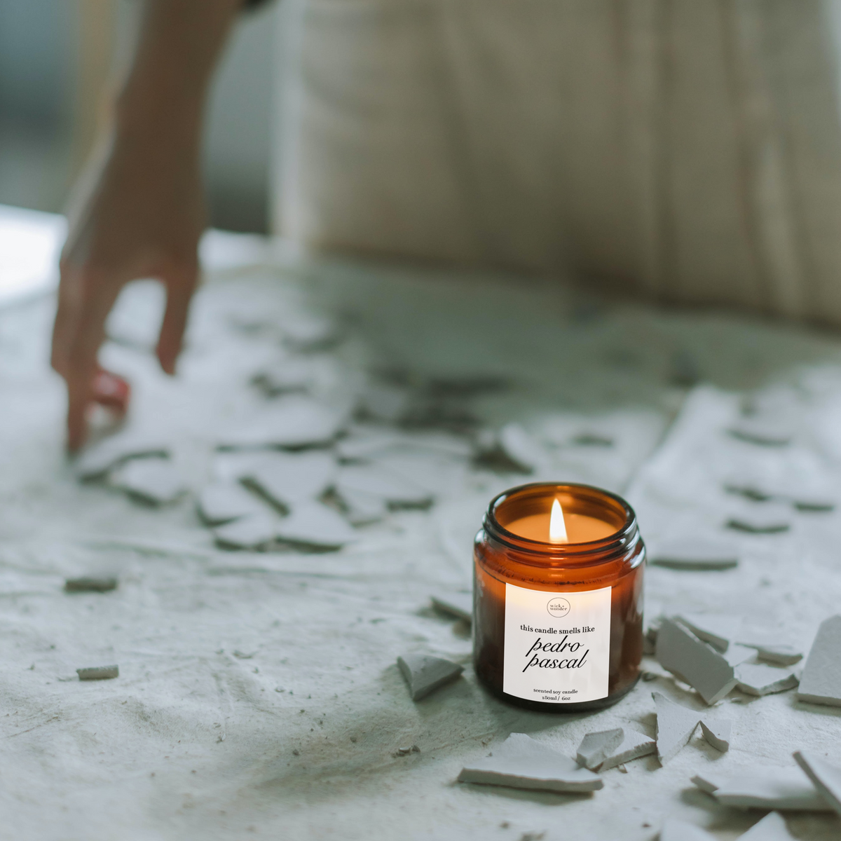 Smells Like Pedro Pascal Candle, Celebrity Candles