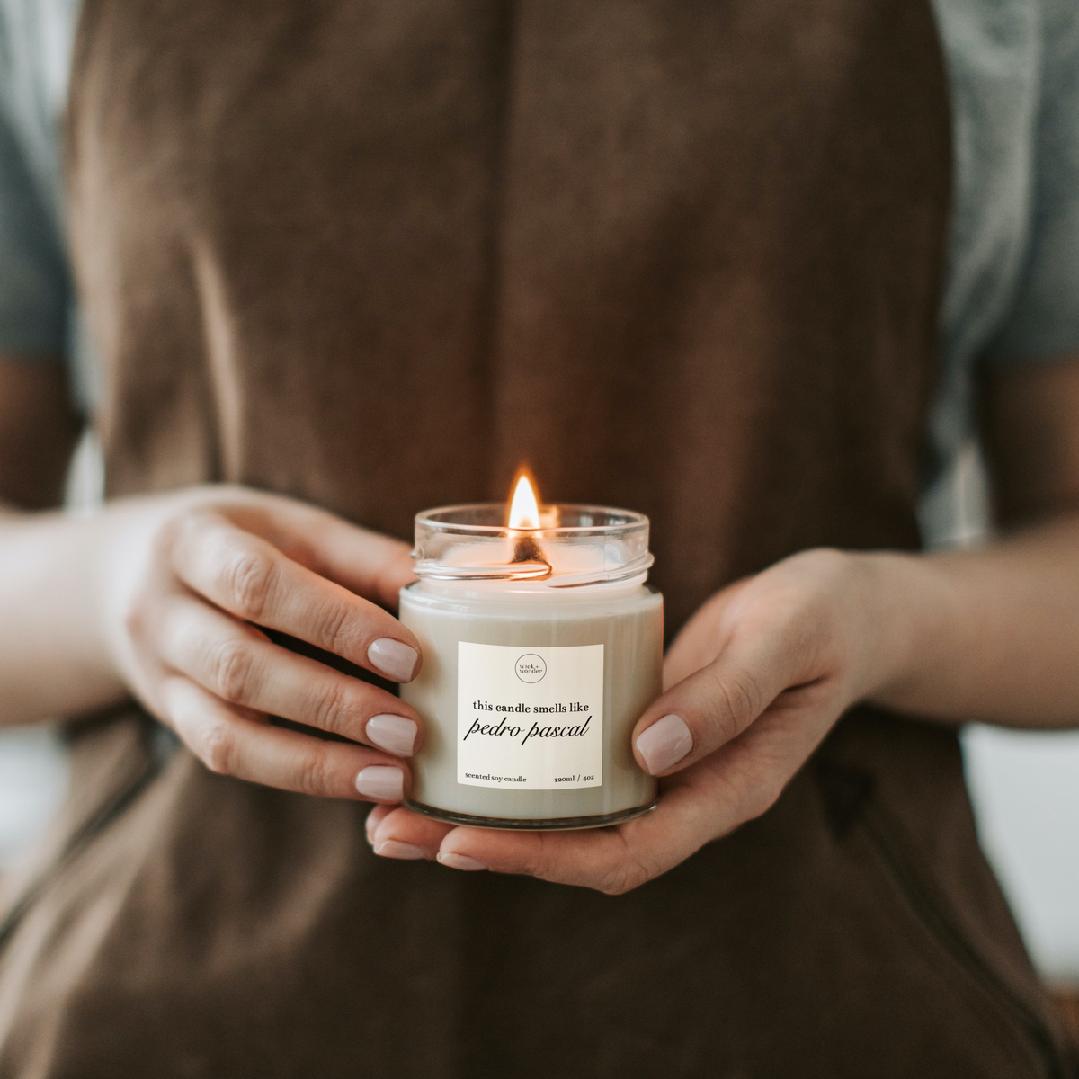 Smells Like Pedro Pascal Candle, Celebrity Candles