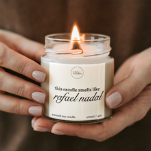 Load image into Gallery viewer, Rafael Nadal Candle, Tennis Gifts