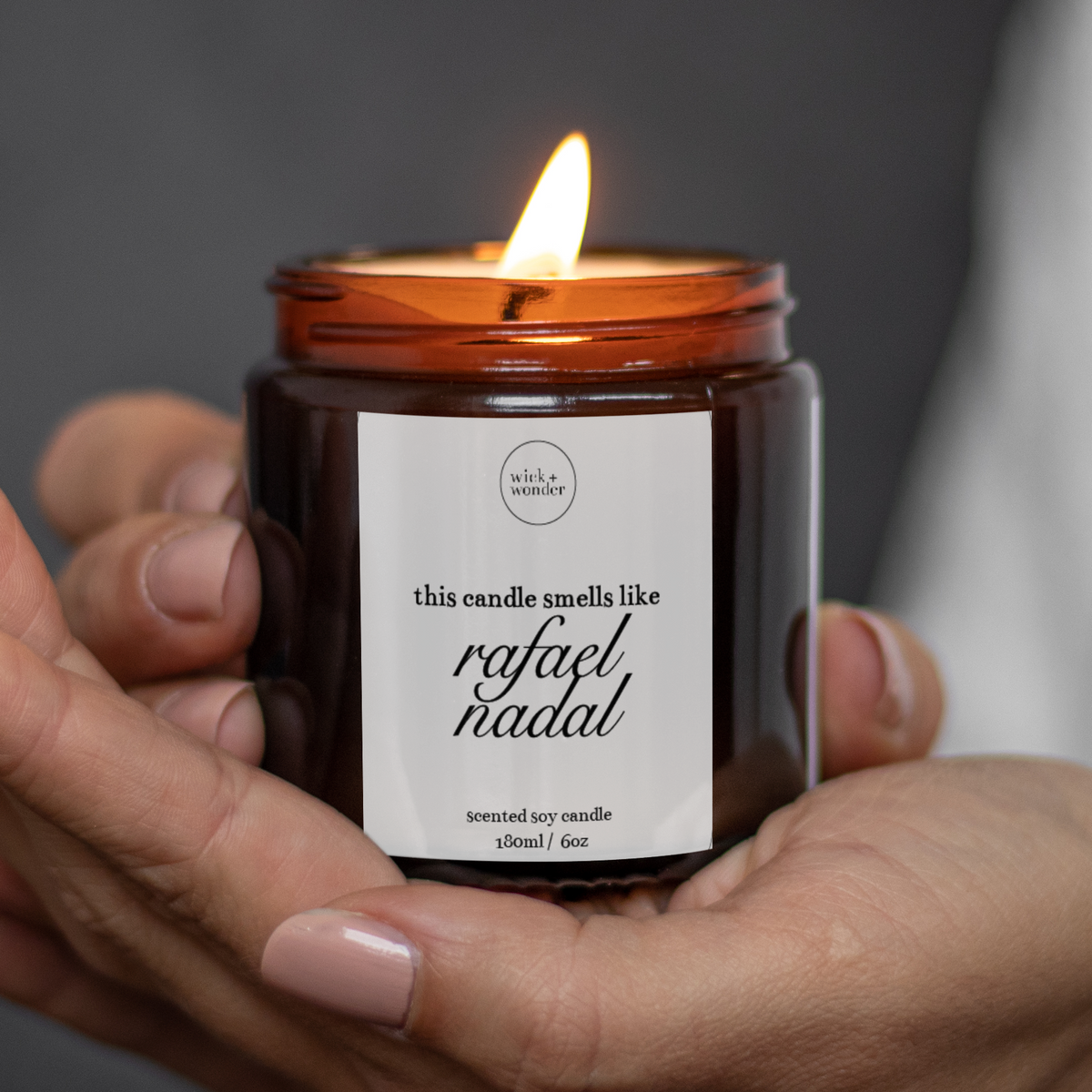 Rafael Nadal Candle, Tennis Gifts