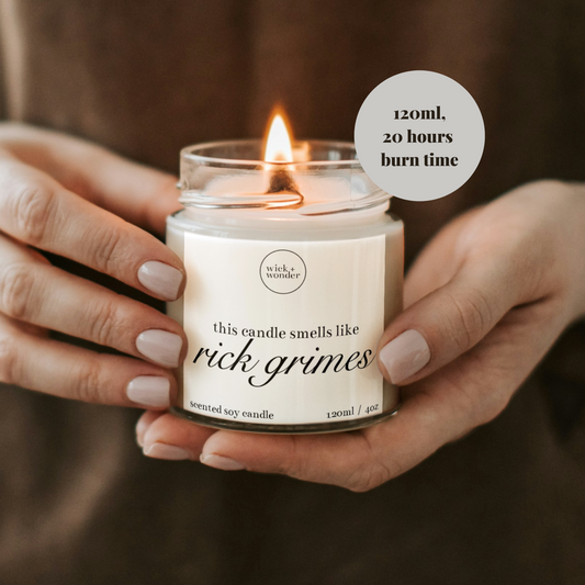 Rick Grimes Candle, The Walking Dead Gifts