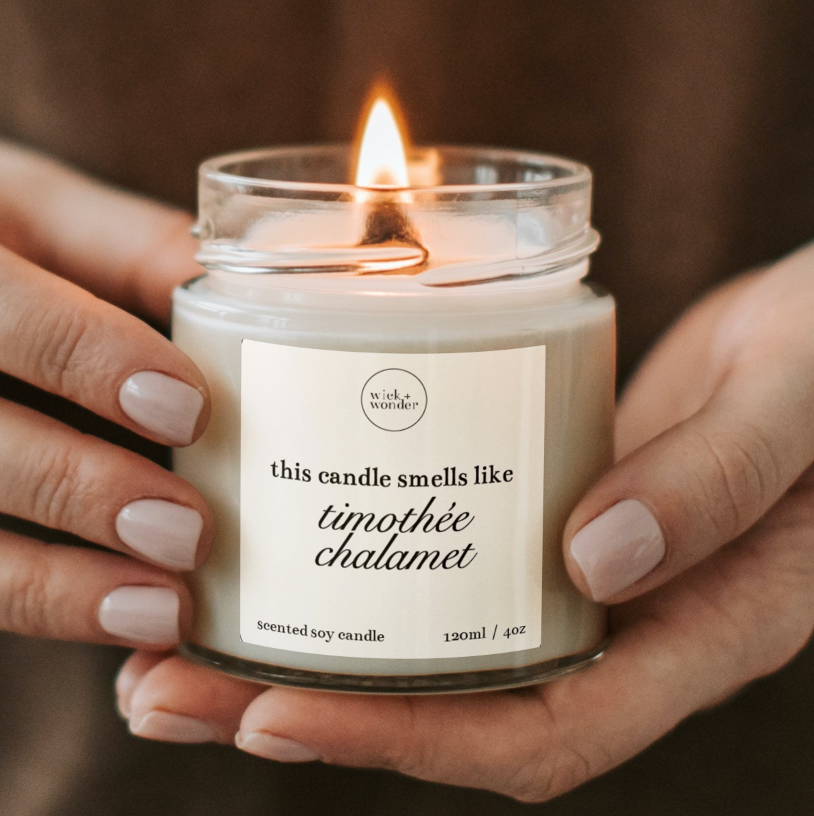 Timothée Chalamet Gift Candle