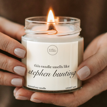 Load image into Gallery viewer, Stephen Bunting Candle, Funny Darts Gifts