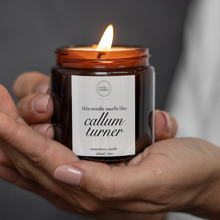 Load image into Gallery viewer, Smells Like Callum Turner Candle, Celebrity Candles