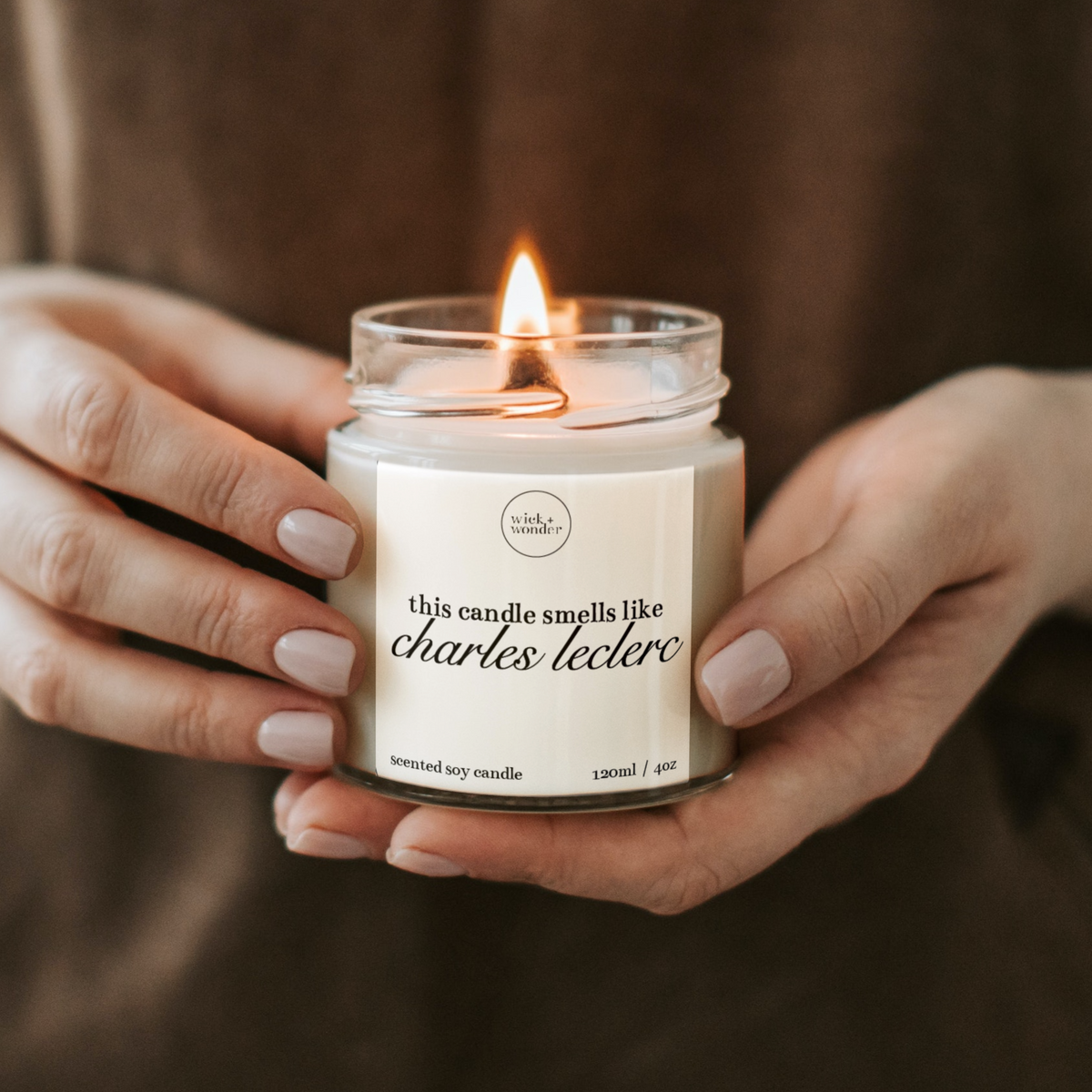 Smells Like Charles Leclerc Candle, Formula One Gifts