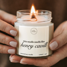 Load image into Gallery viewer, Smells Like Henry Cavill Candle, The Witcher Gifts, Celebrity Candles