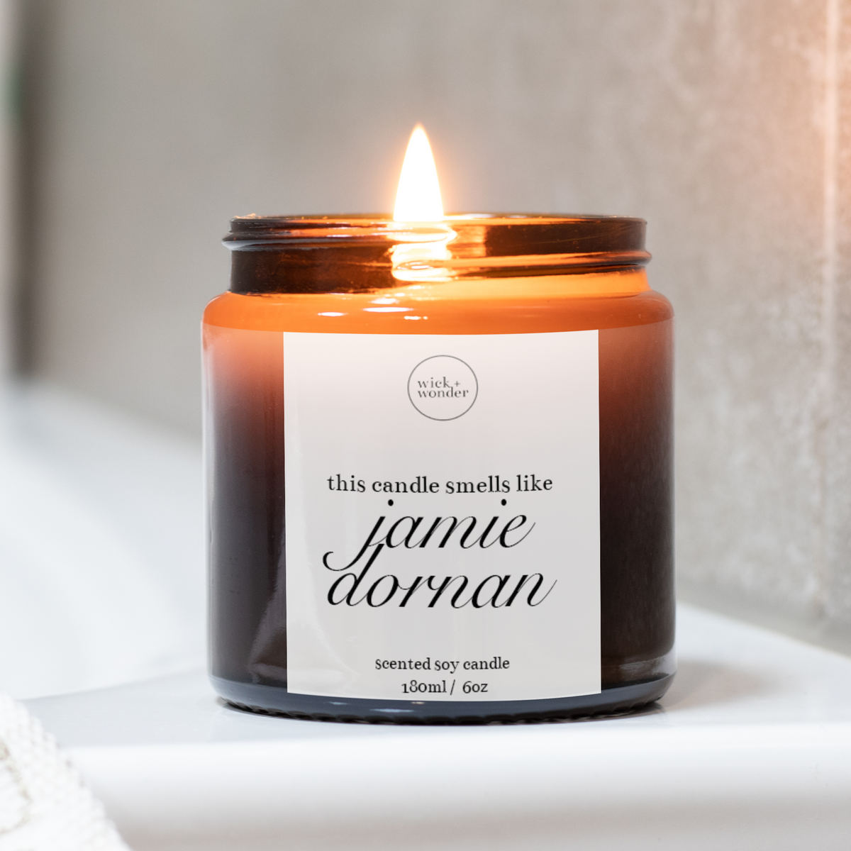Smells Like Jamie Dornan Candle, Celebrity Candles