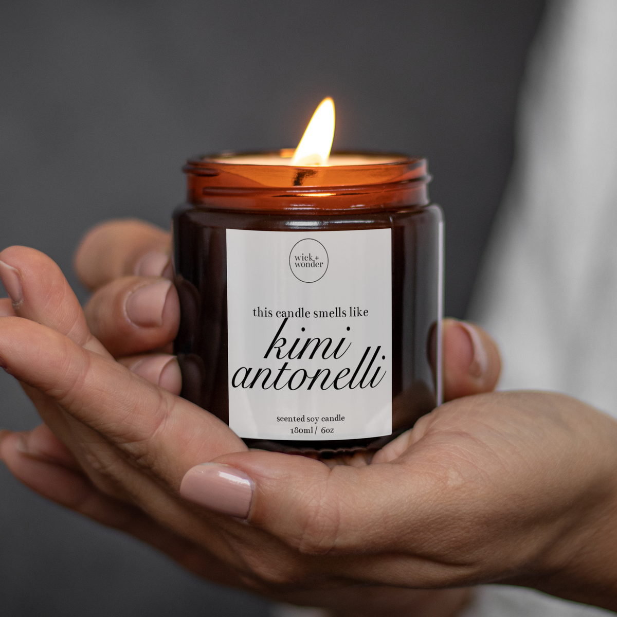 Kimi Antonelli Candle, Formula One Gifts