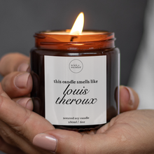 Load image into Gallery viewer, Smells Like Louis Theroux Candle, Louis Theroux Gifts