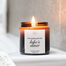 Load image into Gallery viewer, Luke's Diner Candle, Gilmore Girls Gifts, Gilmore Girls Candle