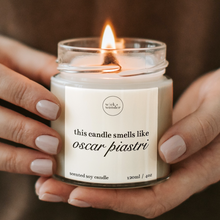 Load image into Gallery viewer, Oscar Piastri Candle, Formula One Gifts