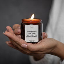 Load image into Gallery viewer, Robert Pattinson Candle, Twilight Gifts