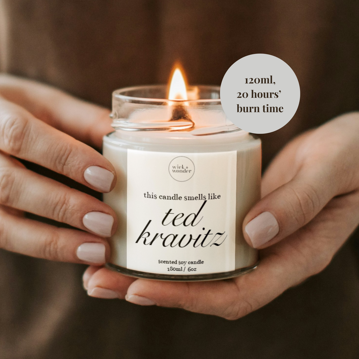 Ted Kravitz Candle, Funny Formula One Gifts