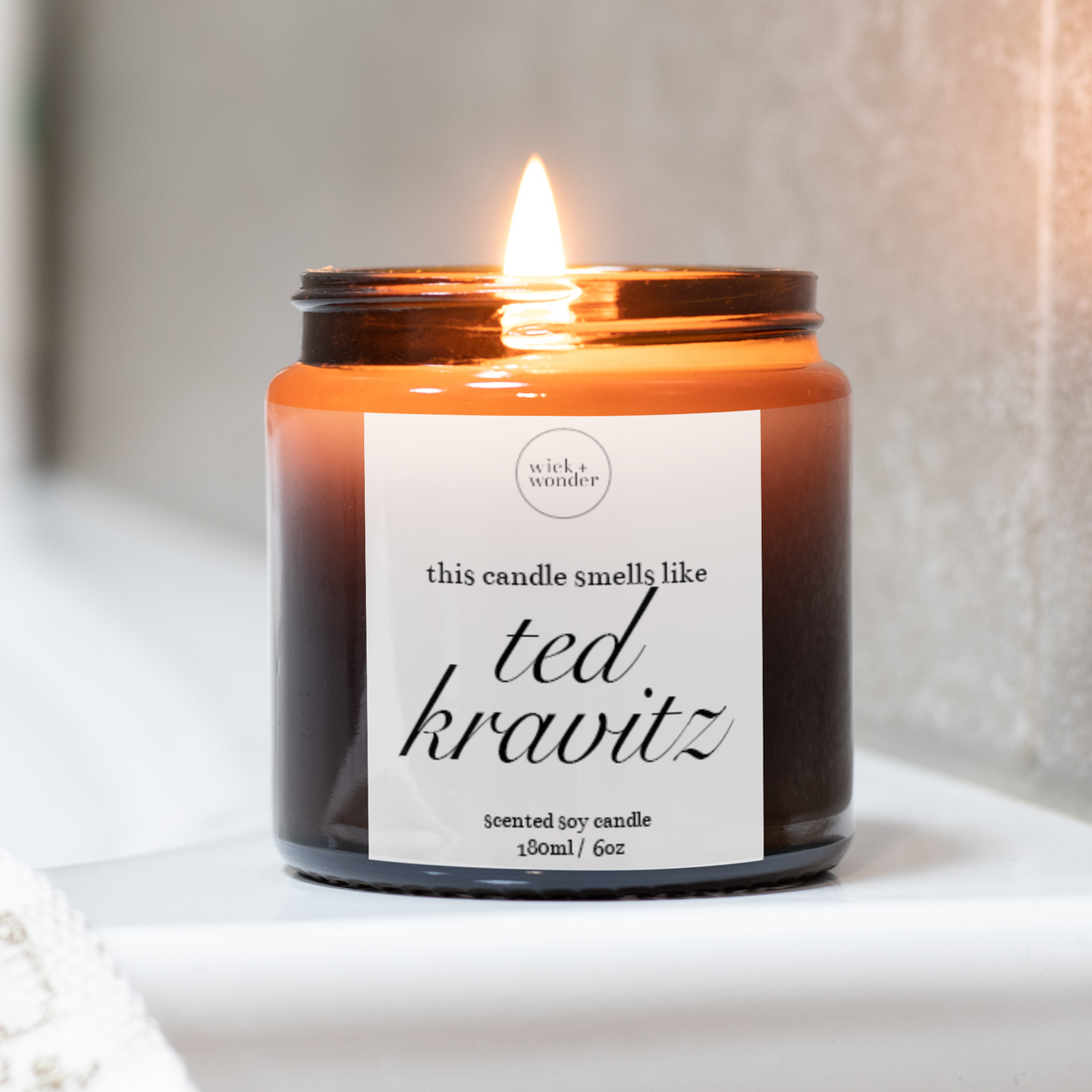 Ted Kravitz Candle, Funny Formula One Gifts