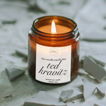 Load image into Gallery viewer, Ted Kravitz Candle, Funny Formula One Gifts