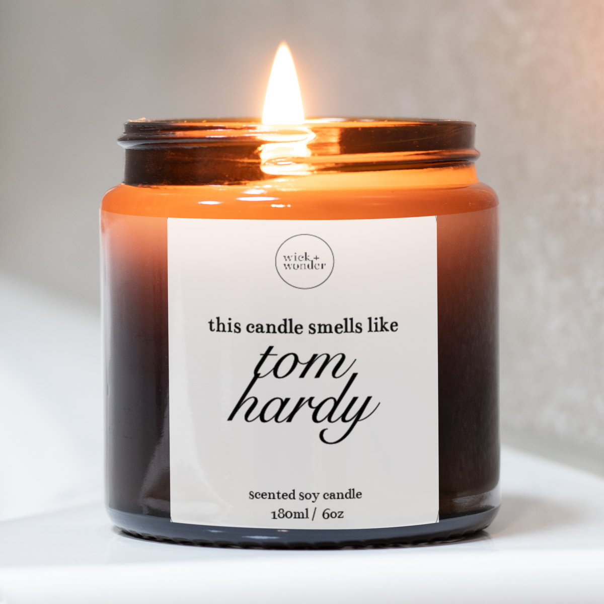 Smells Like Tom Hardy Candle, Tom Hardy Gifts
