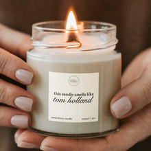 Load image into Gallery viewer, Tom Holland Candle, Spiderman Gifts