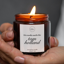 Load image into Gallery viewer, Tom Holland Candle, Spiderman Gifts