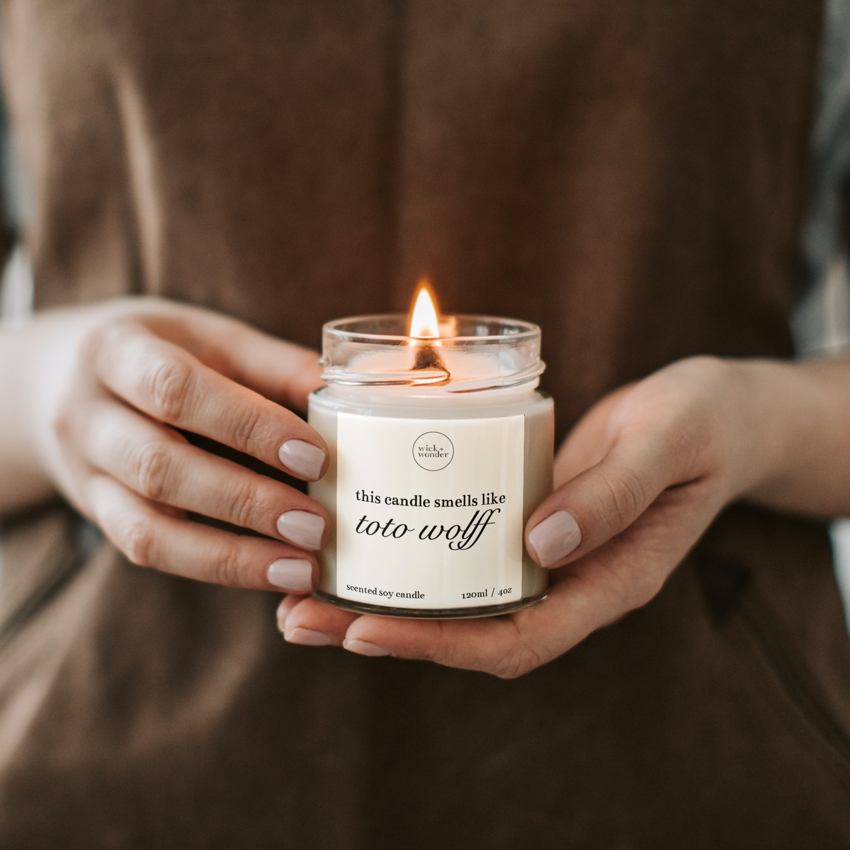 Smells Like Toto Wolff Candle, Formula One Gifts