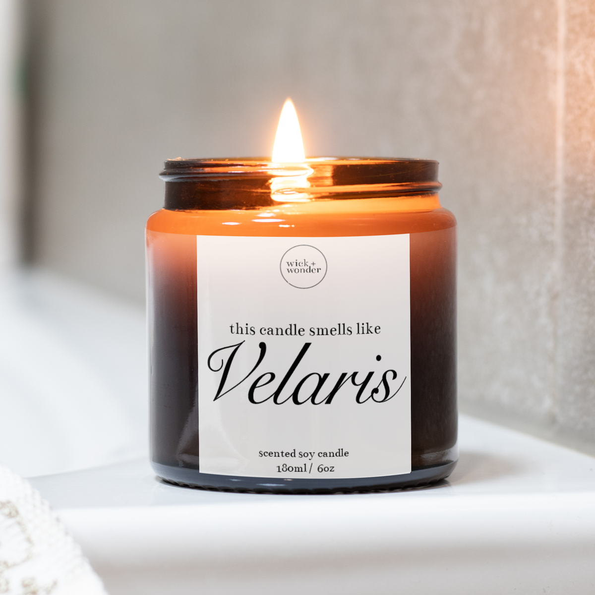 Velaris ACOTAR Candle, Book Lover Gifts