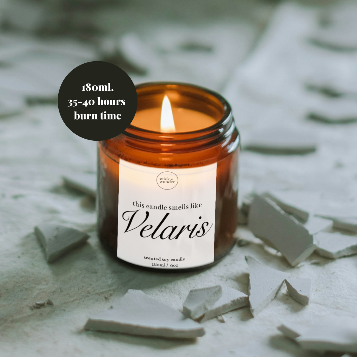 Velaris ACOTAR Candle, Book Lover Gifts