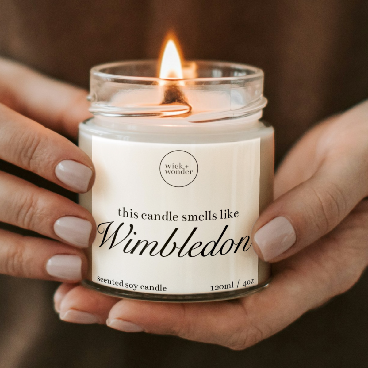 Wimbledon Candle, Funny Tennis Gifts