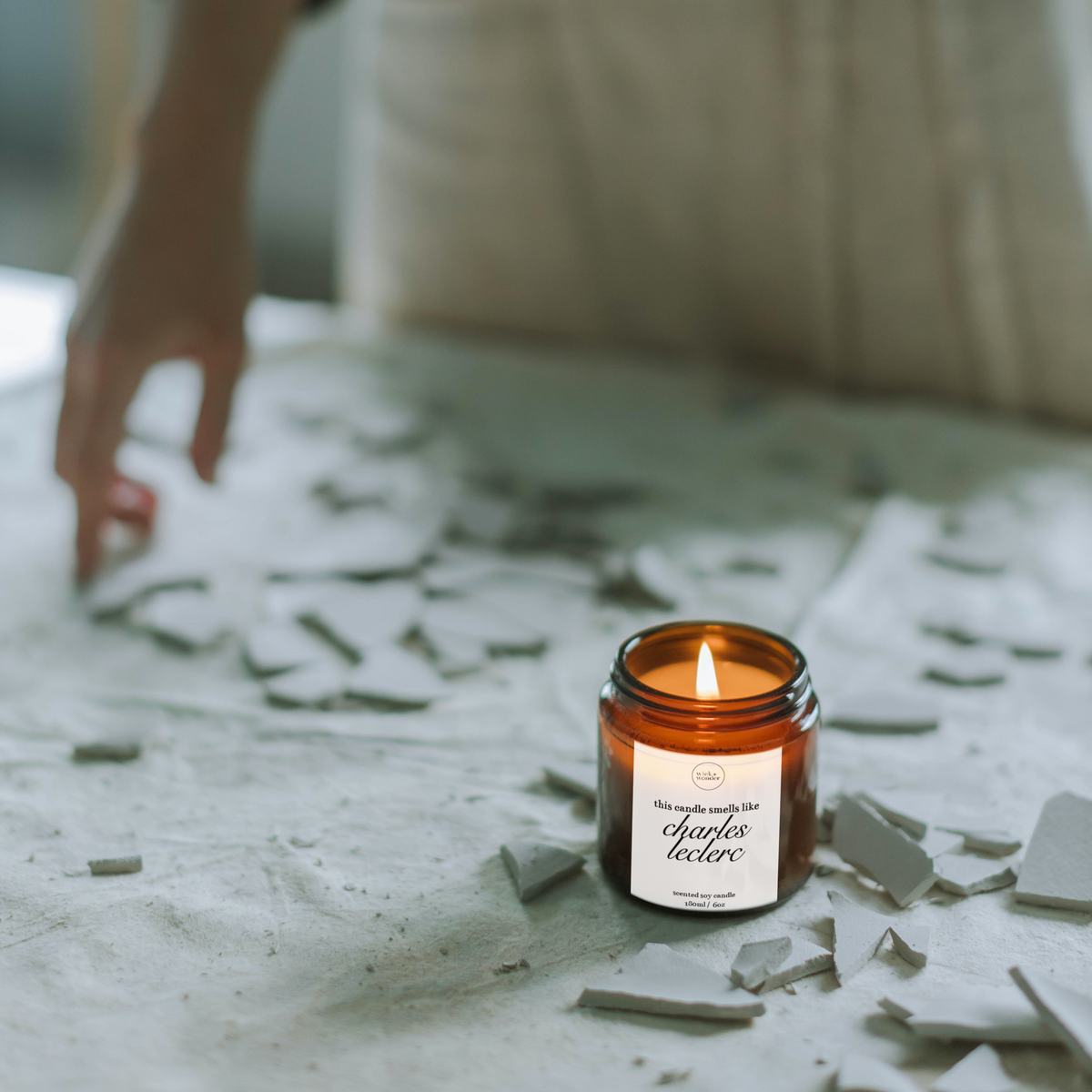 Smells Like Charles Leclerc Candle, Formula One Gifts