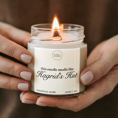 Hagrid's Hut Candle, Harry Potter Gifts