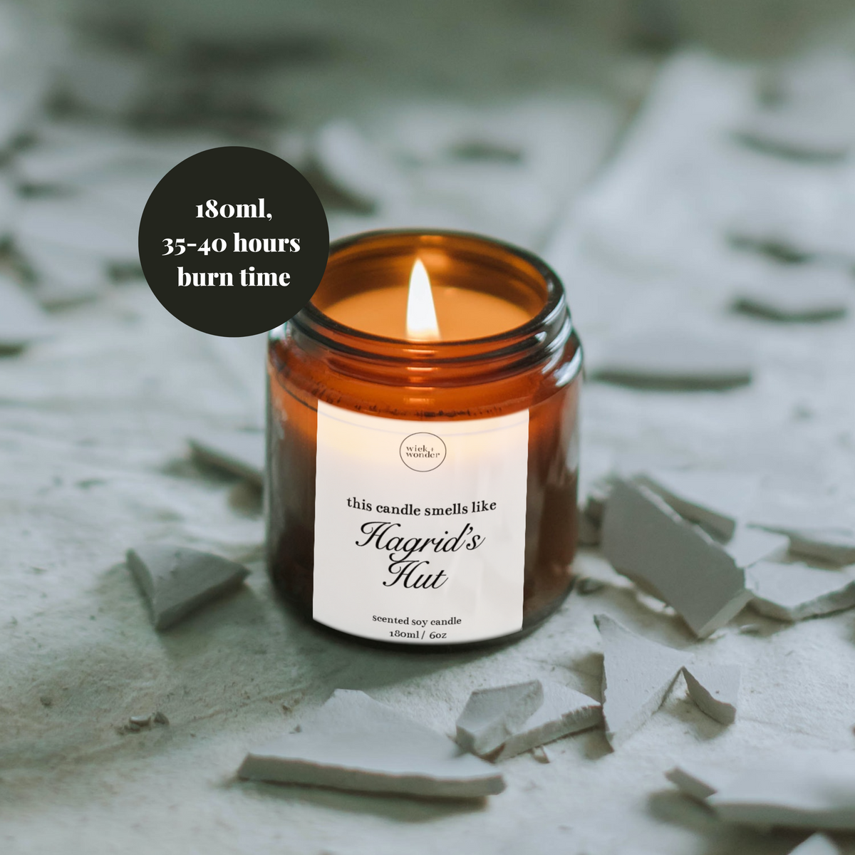 Hagrid's Hut Candle, Harry Potter Gifts