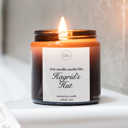 Hagrid's Hut Candle, Harry Potter Gifts