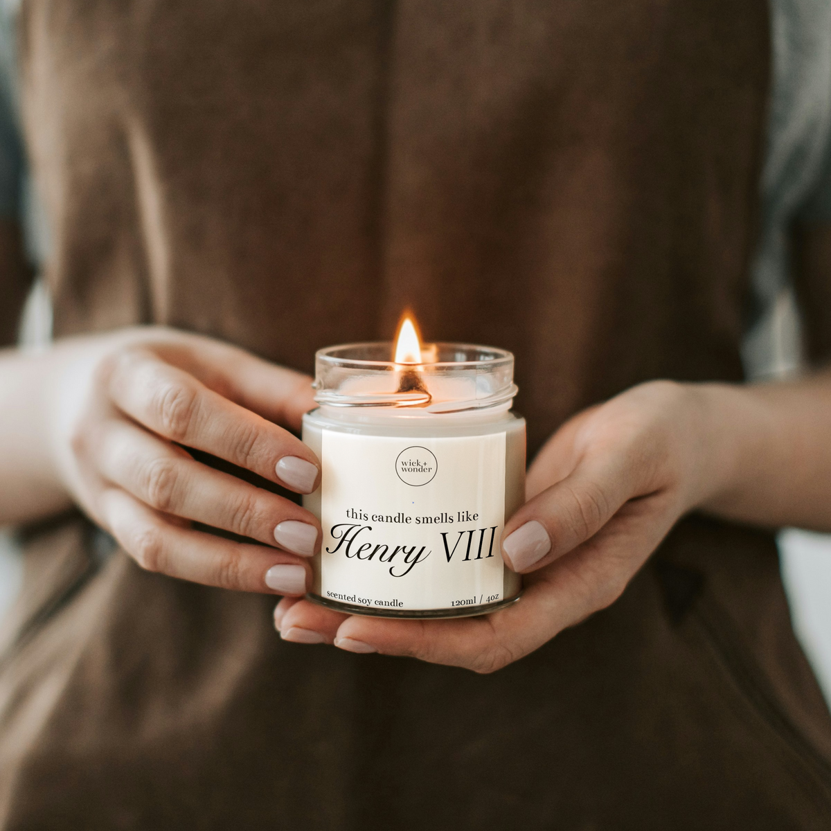Henry VIII Candle, Funny History Gifts
