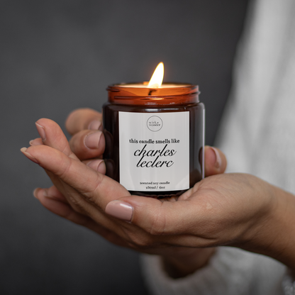 Smells Like Charles Leclerc Candle, Formula One Gifts