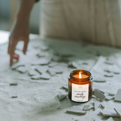 Andy Murray Candle, Funny Tennis Gifts