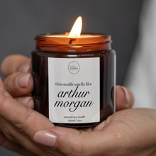Load image into Gallery viewer, Arthur Morgan Candle, RDR2 Gifts
