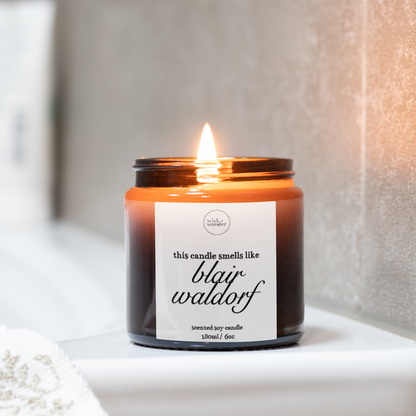Blair Waldorf Candle, Gossip Girl Gifts
